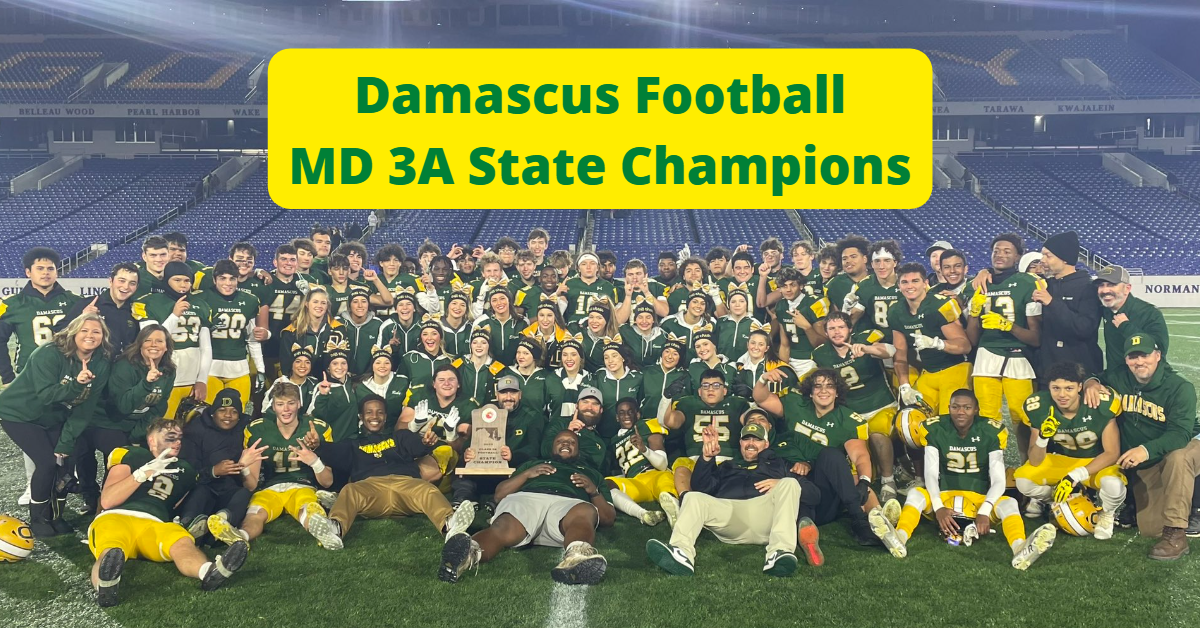 Damascus Football Wins 3A State Championship for State of Maryland